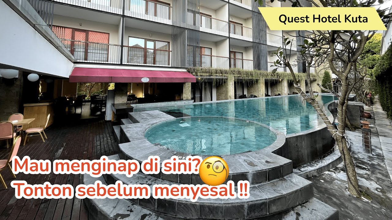 HOTEL STRATEGIS DI KUTA‼️ Review Quest Hotel Kuta | Superior Room