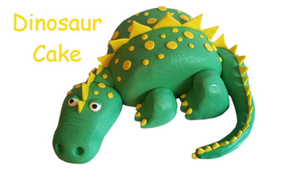 Easy Dinosaur Cake | How to - Birthday cake idea I Animal cake