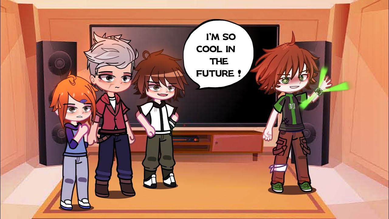 Past Ben 10 caracters reacts to Benjamin Kirby Tennyson and future||PT2/3||Read desc.