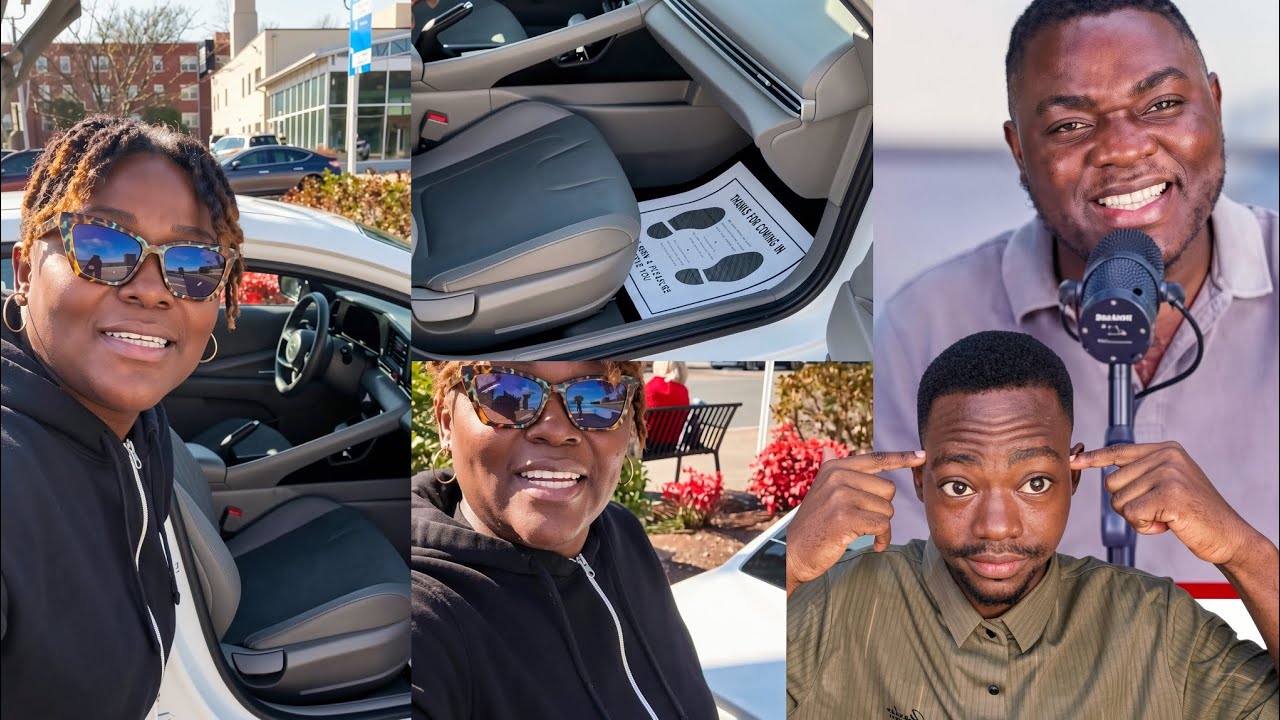 Wow😍.. Nana Yaa Brefo shows off inside of the car Kevin Taylor bought for her and thanks him once ag