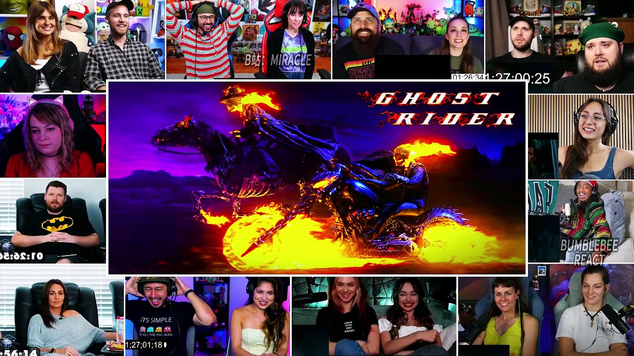 【FULL】Ghost Rider (2007) reaction mashup | First Time Watching