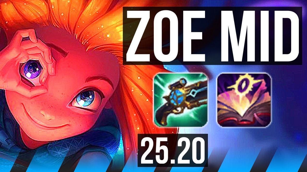 ZOE vs MALPHITE (MID) | Legendary | KR Master | 25.20