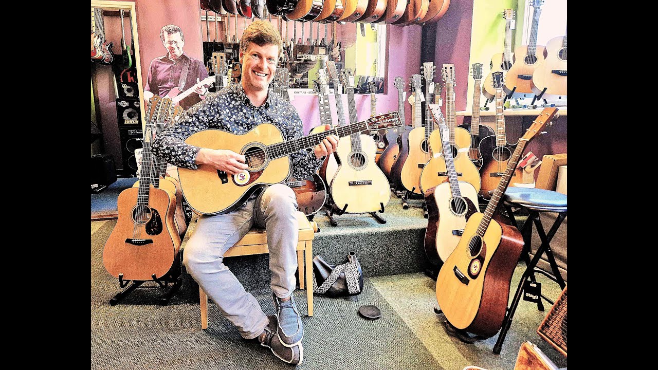 Ralph Schut a Sigma Guitars SOMR-35HM LIMITED