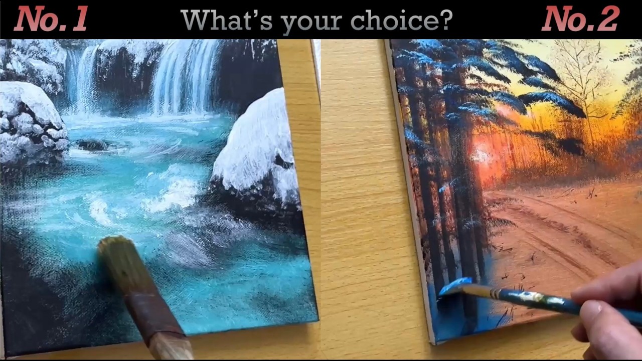 Acrylic Painting - What's Your Choice?