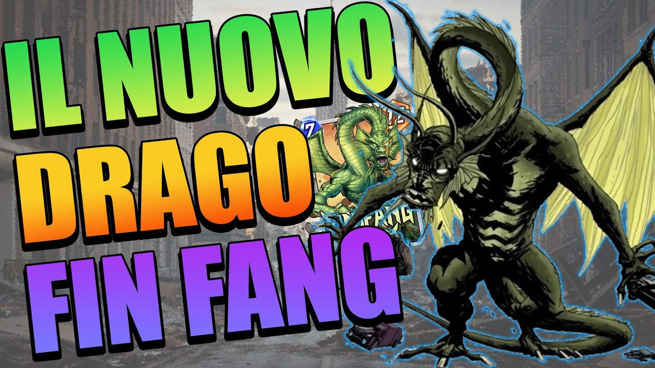 Il nuovo drago FIN FANG FOOM