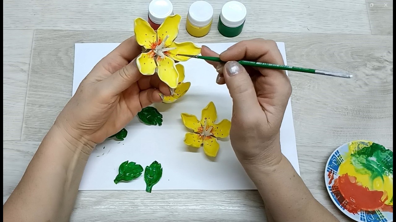 Amazing idea from plastic spoons recycling DIY