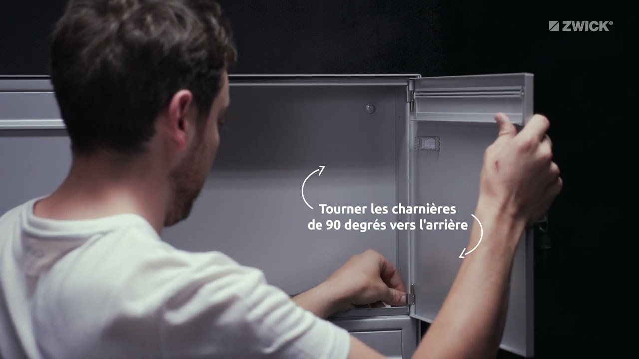 Boîte aux lettres ZWICK - Remplacement de la porte