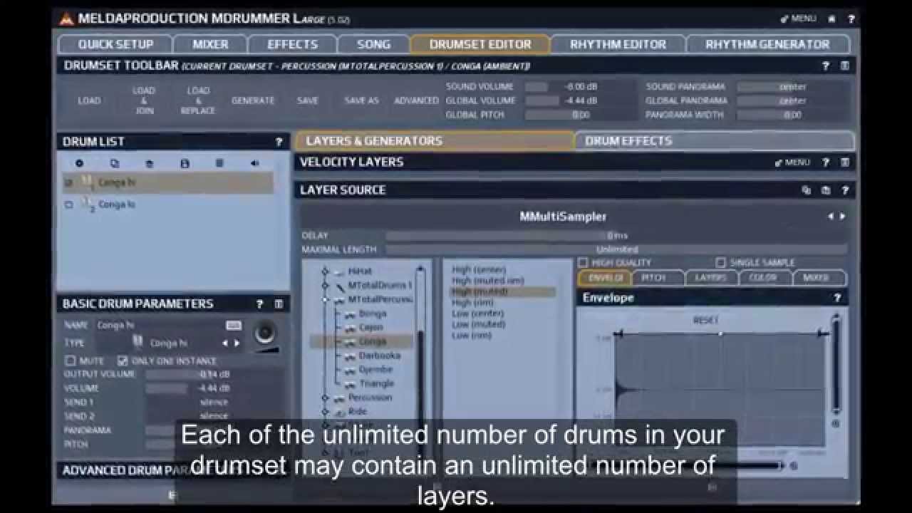 MeldaProduction MDrummer teaser