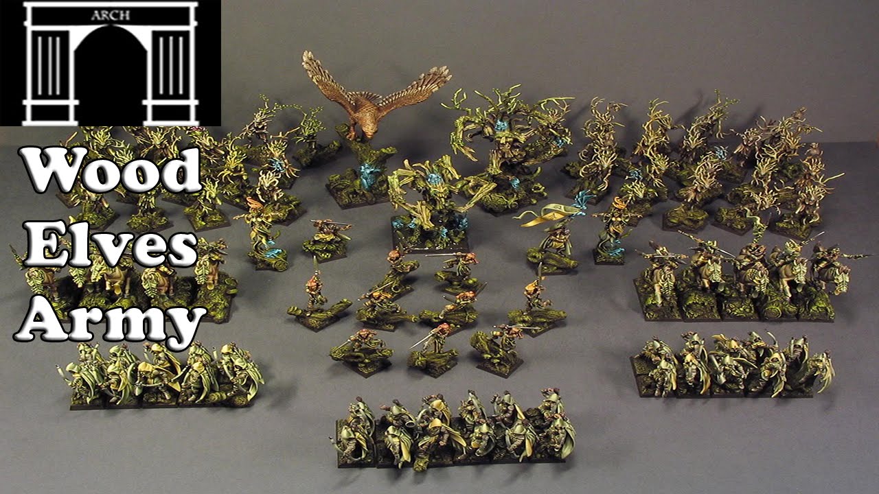 Possible Total War:Warhammer Factions The Wood Elves Army