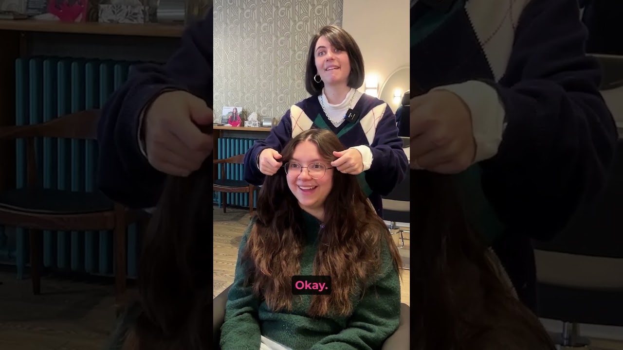 She's NEVER had layers THIS SHORT???!!!!