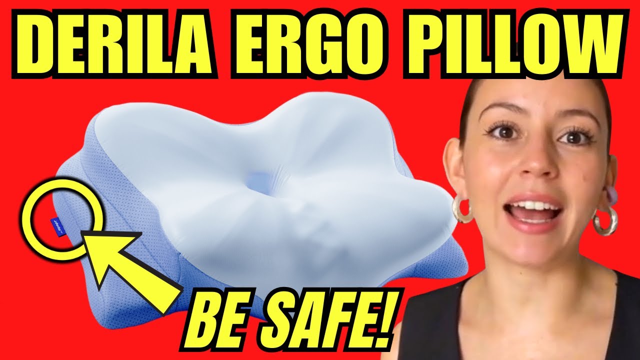 DERILA ERGO PILLOW REVIEW 2025 (Before You Buy!) The Truth About Neck Pain & Better Sleep