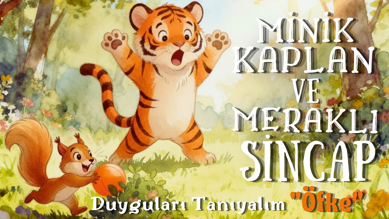 MİNİK KAPLAN ÇOK ÖFKELİ! Öfke Yönetimi |Duygular | Uyku Masalı | Eğitici Çocuk Videosu | Masal Dinle