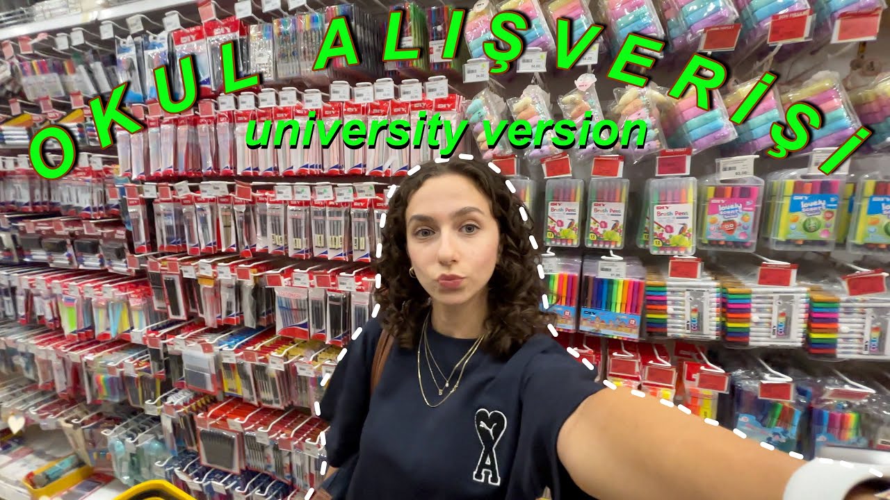 BERABER OKUL ALIŞVERİŞİMİ YAPALIM! 🔁| Üniversite Alışverişi🫢,Okula Geri Dönüyoruzzz✍🏻
