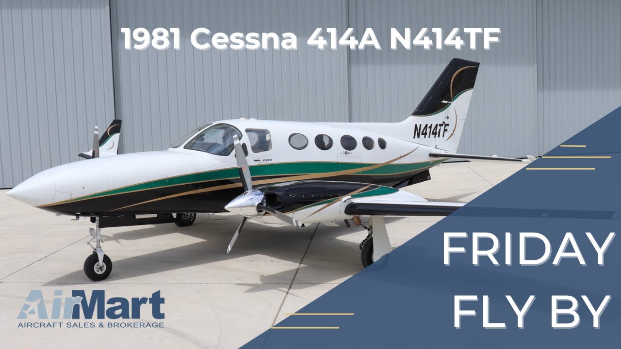 Friday Fly By- Cessna 414A N414TF