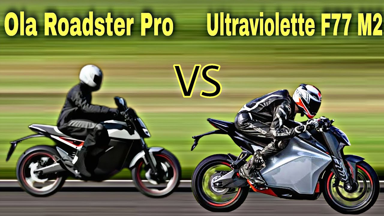 SHOCKING 😱 Ola Roadster Pro VS Ultraviolette F77 MACH 2 @OlaElectric