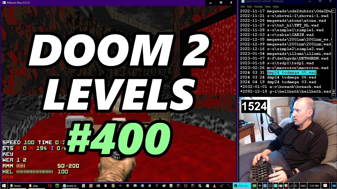 TimeOfDeath plays /idgames: Episode 400