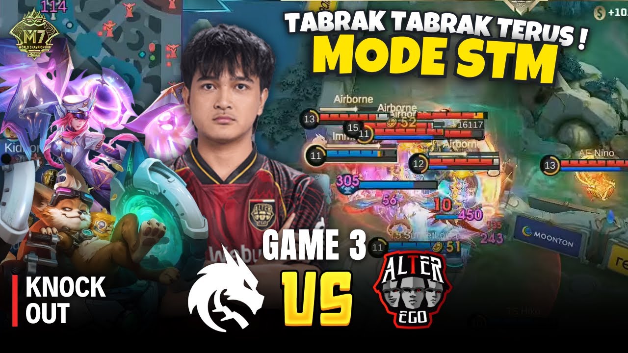 COMBO CHIP BIKIN LAWAN GAK NAPAS! | AE VS TS GAME 3 M7 KNOCKOUT STAGE DAY 3