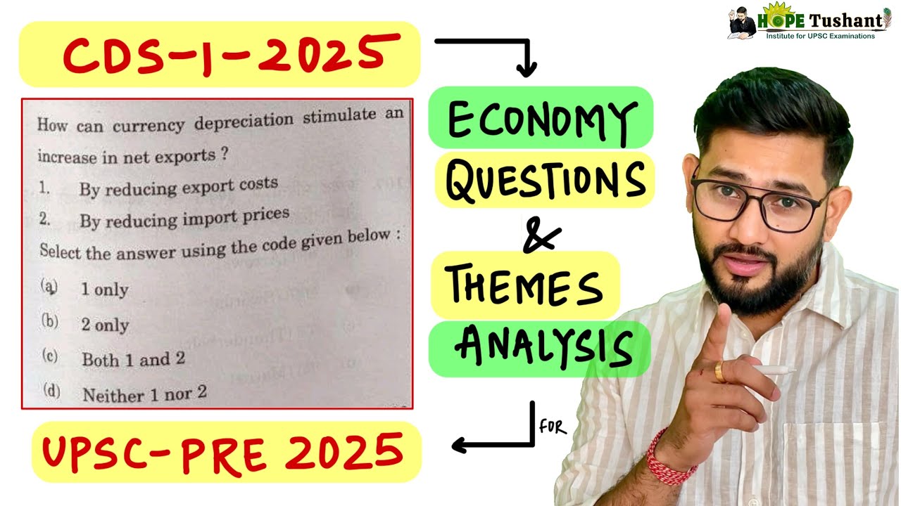 *CDS 2025 Economy THEMES Analysis for UPSC-PRE 2025😊#ias #prelims2025 #upscexam #pre2025 #upsc
