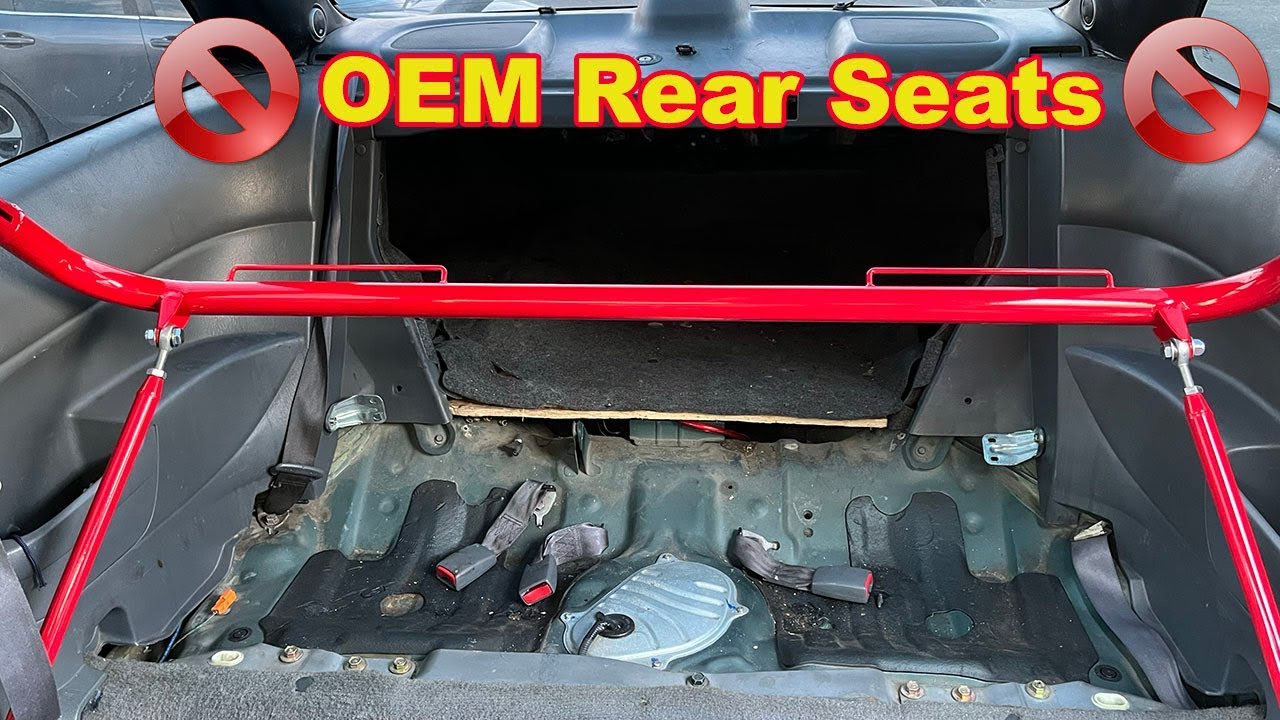 Removing the Civic's Rear Seats