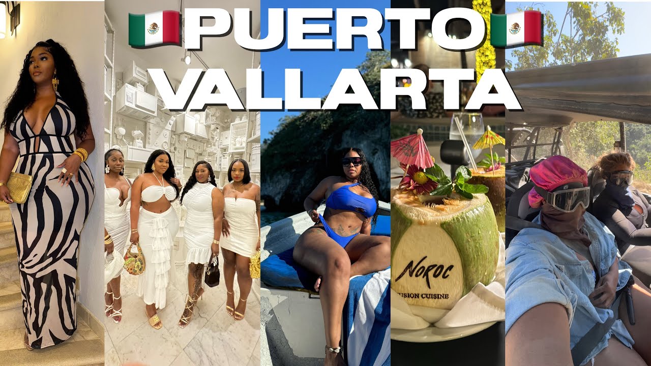 PUERTO VALLARTA GIRLS TRIP | BIRTHDAY VACAY • LUXURY VILLA • SNORKELING • TEQUILA TASTING • ATV RIDE