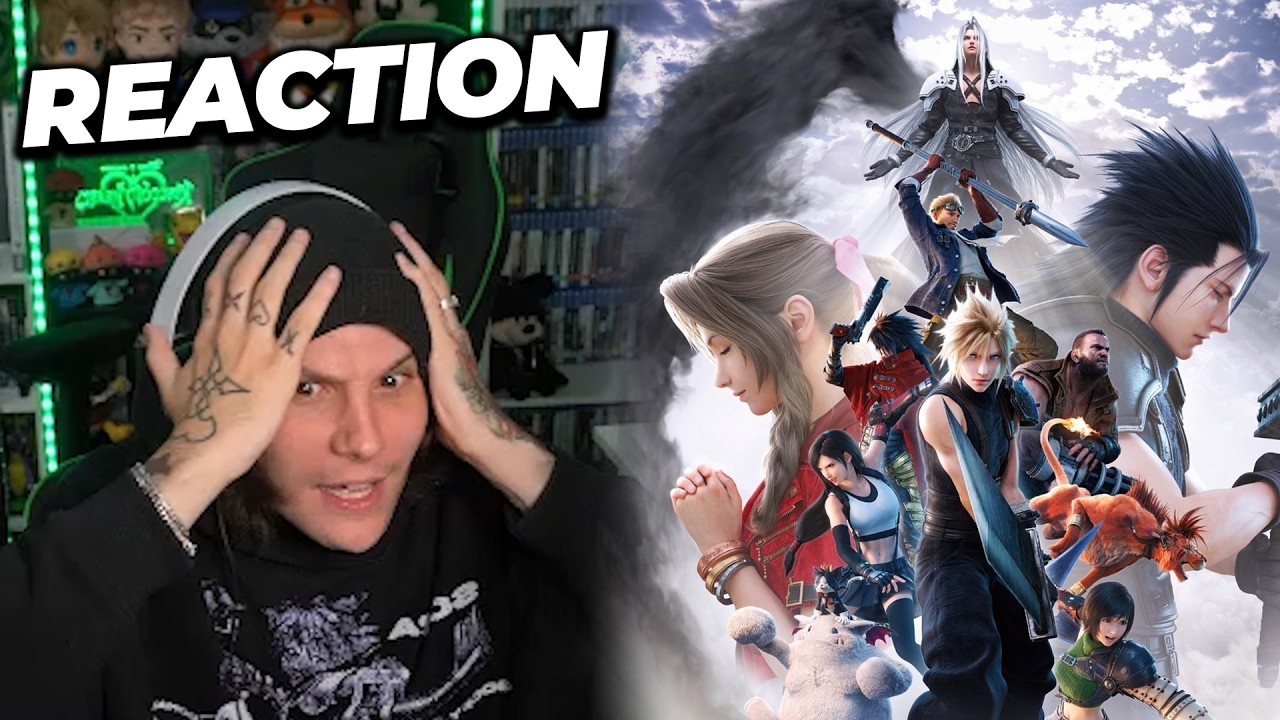 РЕАКЦИЯ на откровение по Final Fantasy 7 &mdash; ВСЯ трилогия ремейка до выхода KH4