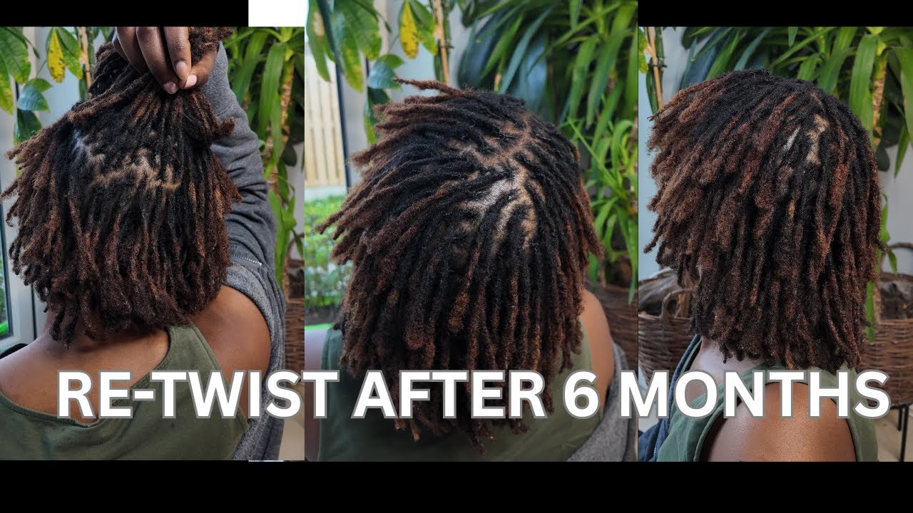 6 MONTHS NO RETWIST | 2 YEARS 10 MONTHS LOCS