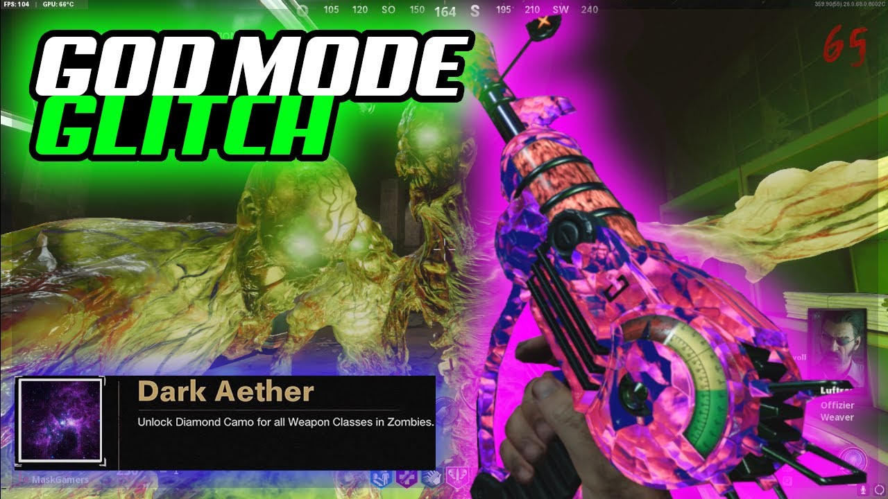 GOD MODE GLITCH in COLD WAR ZOMBIES GUIDE (UNENDLICH RUNDEN UND XP GLITCH in COD COLD WAR) DEUTSCH
