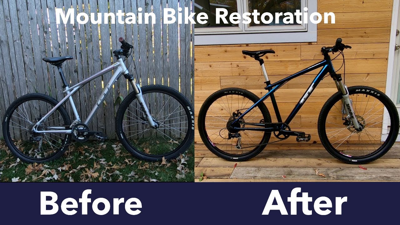 Restoring A Free GT Avalanche Mountain Bike