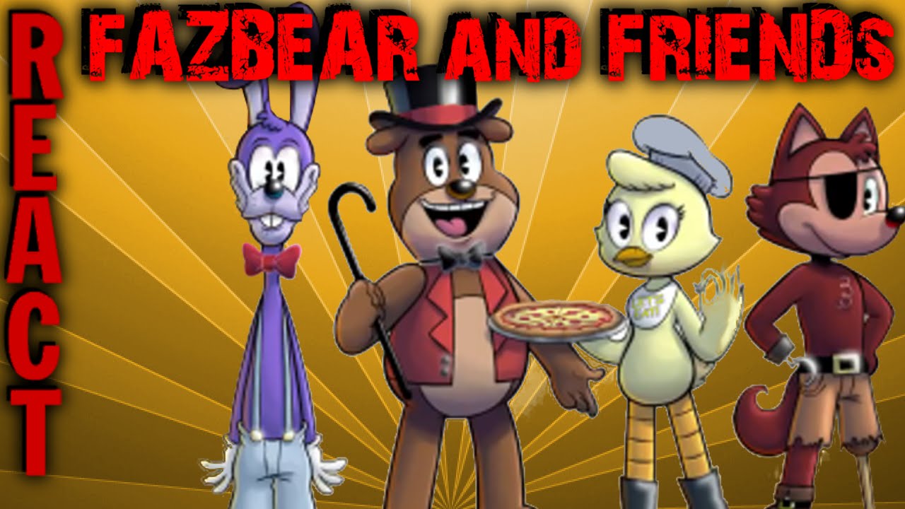 LUIGIKID REACTS TO: FAZBEAR & FRIENDS by hotdiggedydemon
