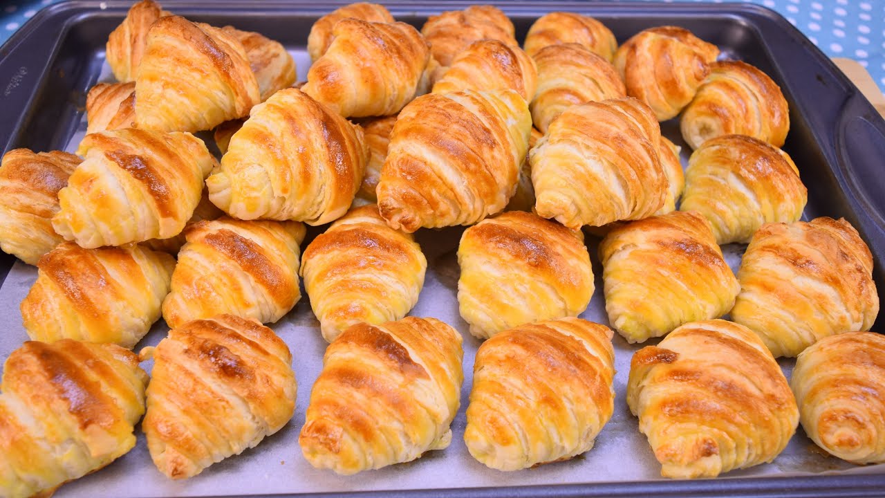 MINI KROASANI !! HRSKAVE AURORINE PUTER KIFLICE ❗EASIEST WAY HOW TO MAKE MINI CROISSANTS ❗