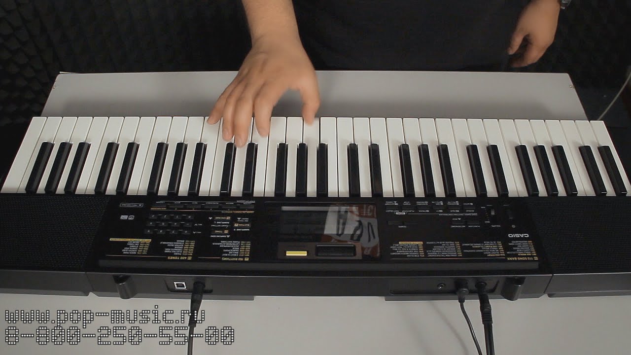 Синтезатор CASIO CTK-2400 (доступный синтезатор для начинающего)