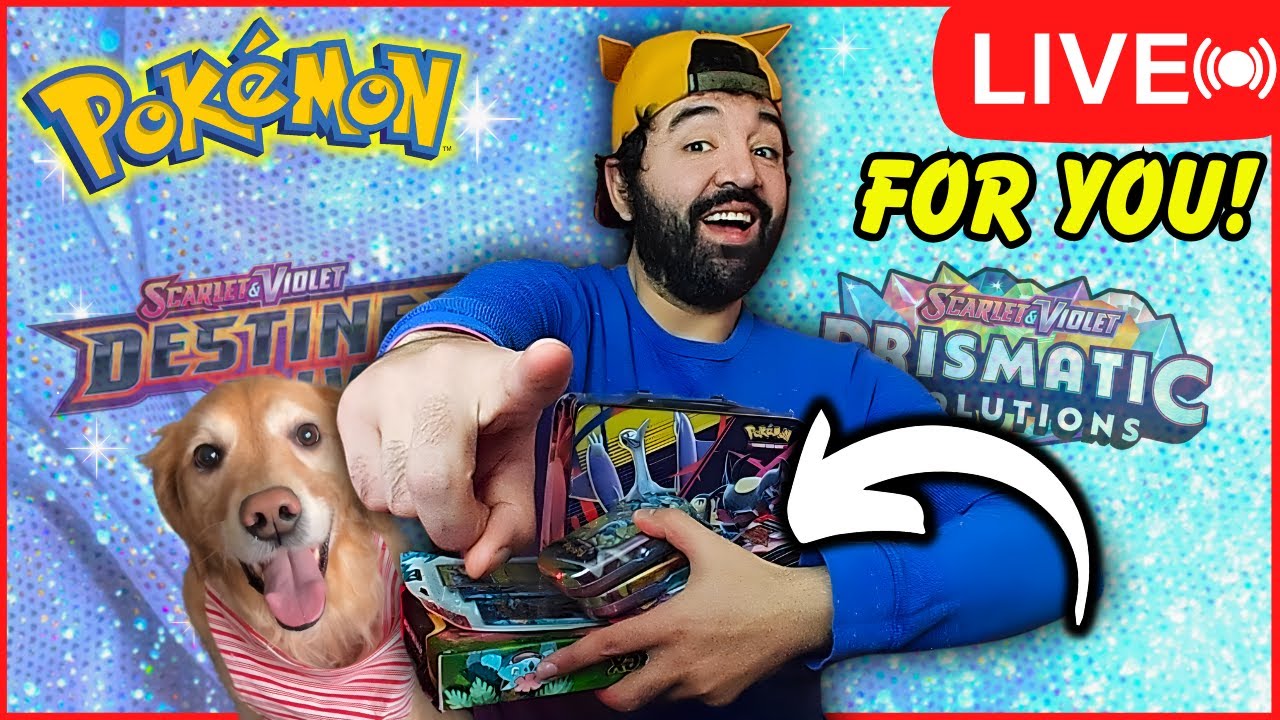 LIVE🔴 Opening ALL These Pokemon Cards... FOR YOU!!