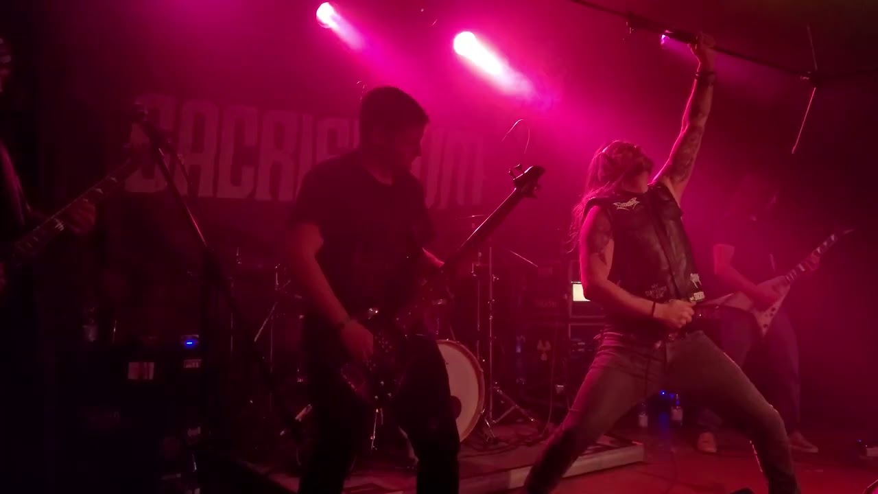 Sacrificium aus Waiblingen am 22.11.2025 zum Geislinger Metalinferno 2.0 im MieV Geislingen