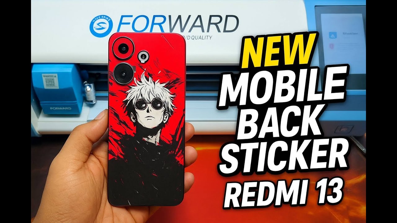 3D Back Stickers: The Ultimate Upgrade for Your Redmi 13