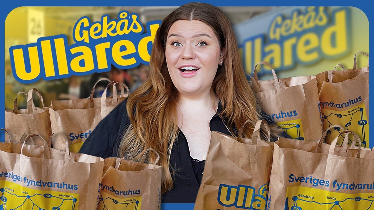 GEKÅS ULLARED SHOPPA MED MIG & HAUL