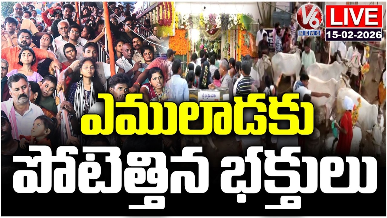 Mahashivratri Celebrations At Vemulawada Temple | V6 News