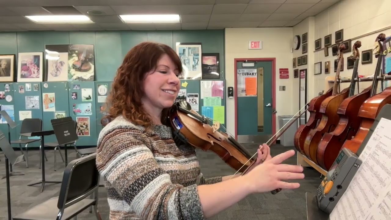 La La Land arranged by Longfield Violin 1 part