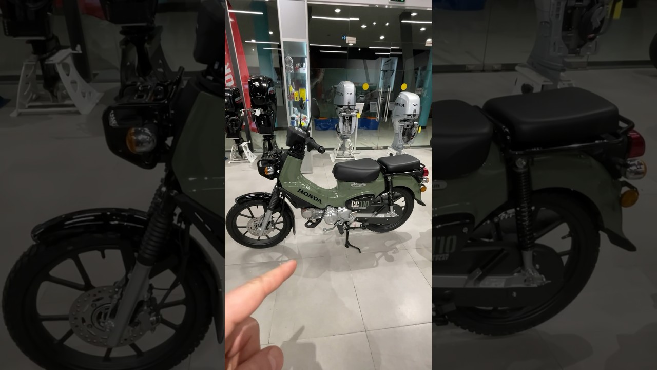 ЗВЕРЬ ЛЕСНОЙ. Cross Cub 110 #HONDA #shorts #мотоцикл #хонда #скутер #мото #мотик #crosscub #cube