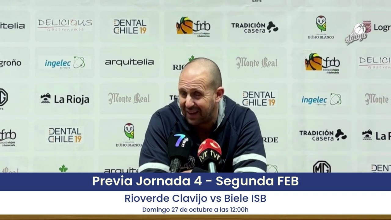 Previa Jornada 4 - Segunda FEB | Rioverde Clavijo vs Biele ISB