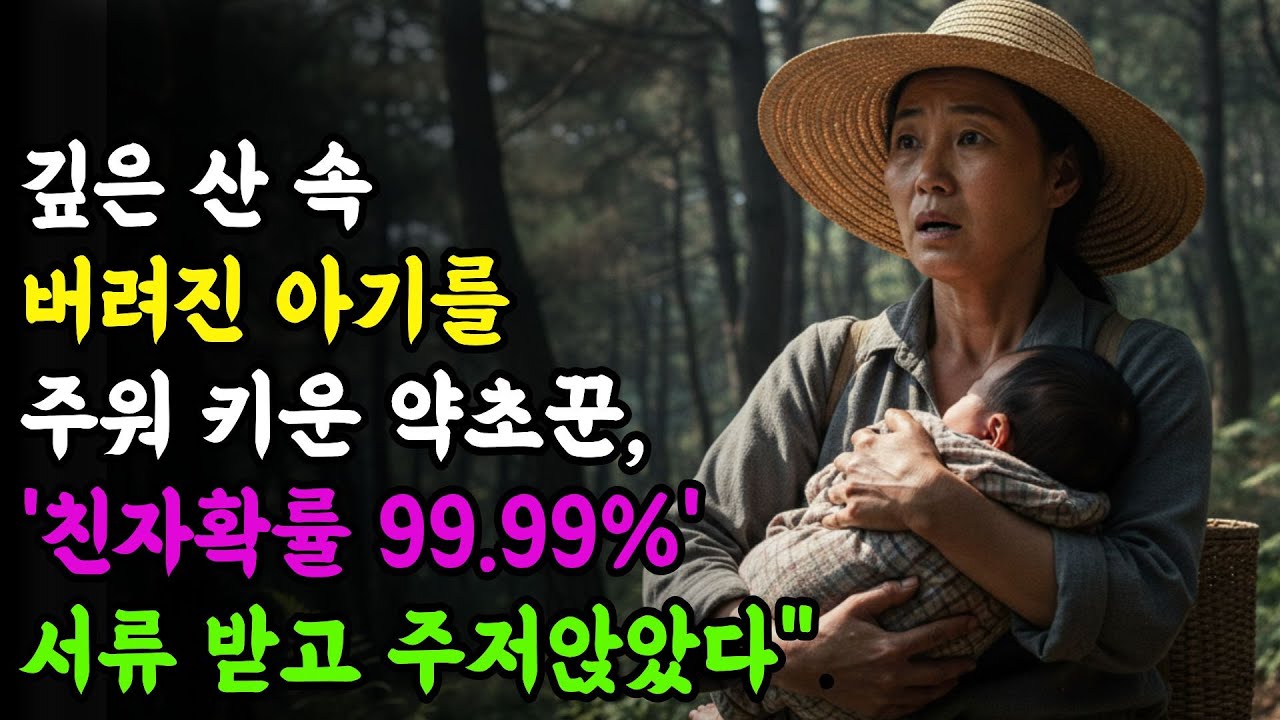 18년 키운 딸 친아버지에게 보내야했던 여인, 마지막 말이....