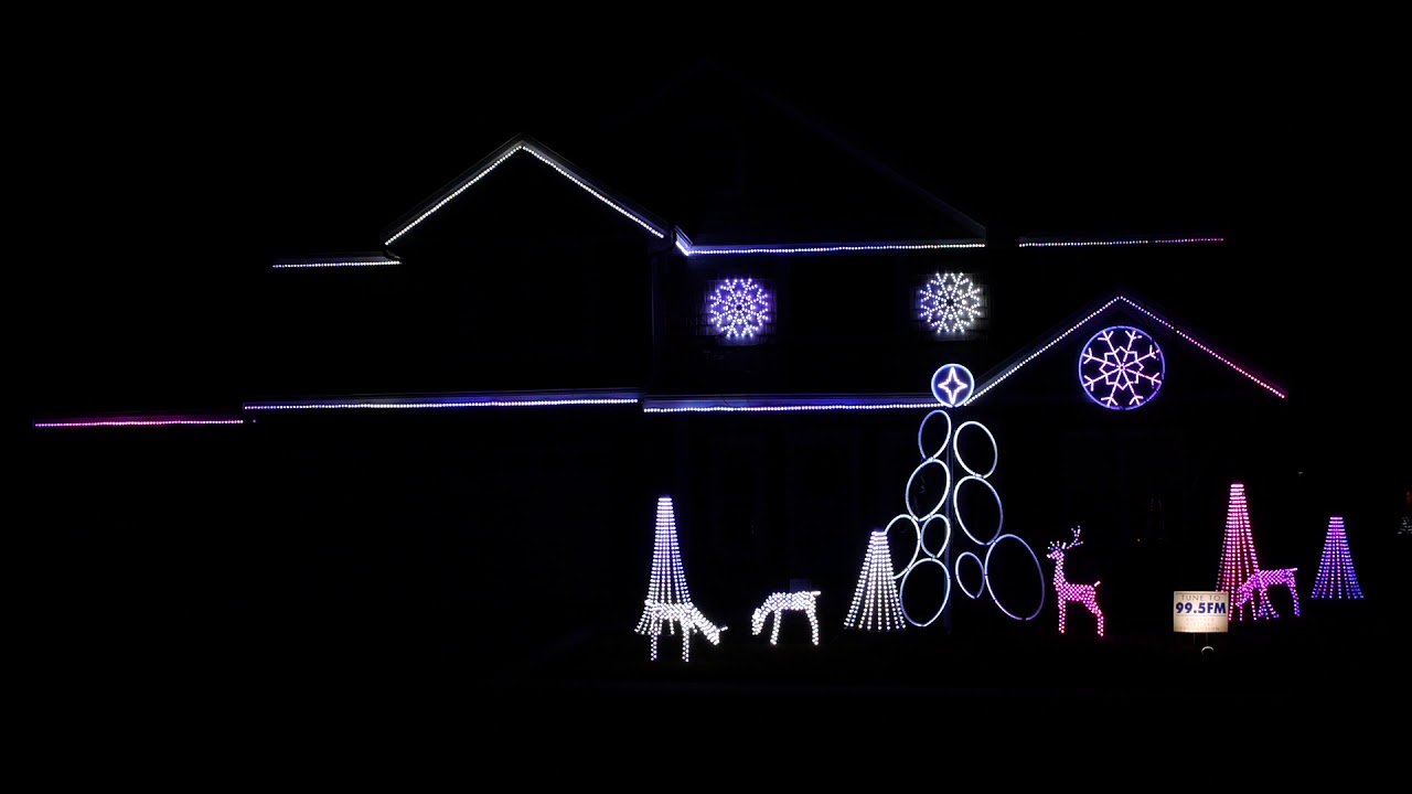 Small but Epic Christmas Light Show - 2020 - Entire Show
