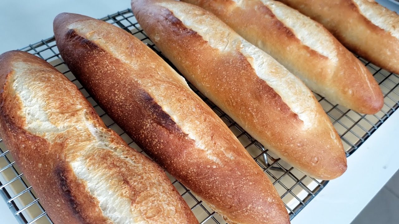 The Best Vietnamese Baguette Recipe and Video for Banh Mi. #howto #vietnamesefood #banhmi