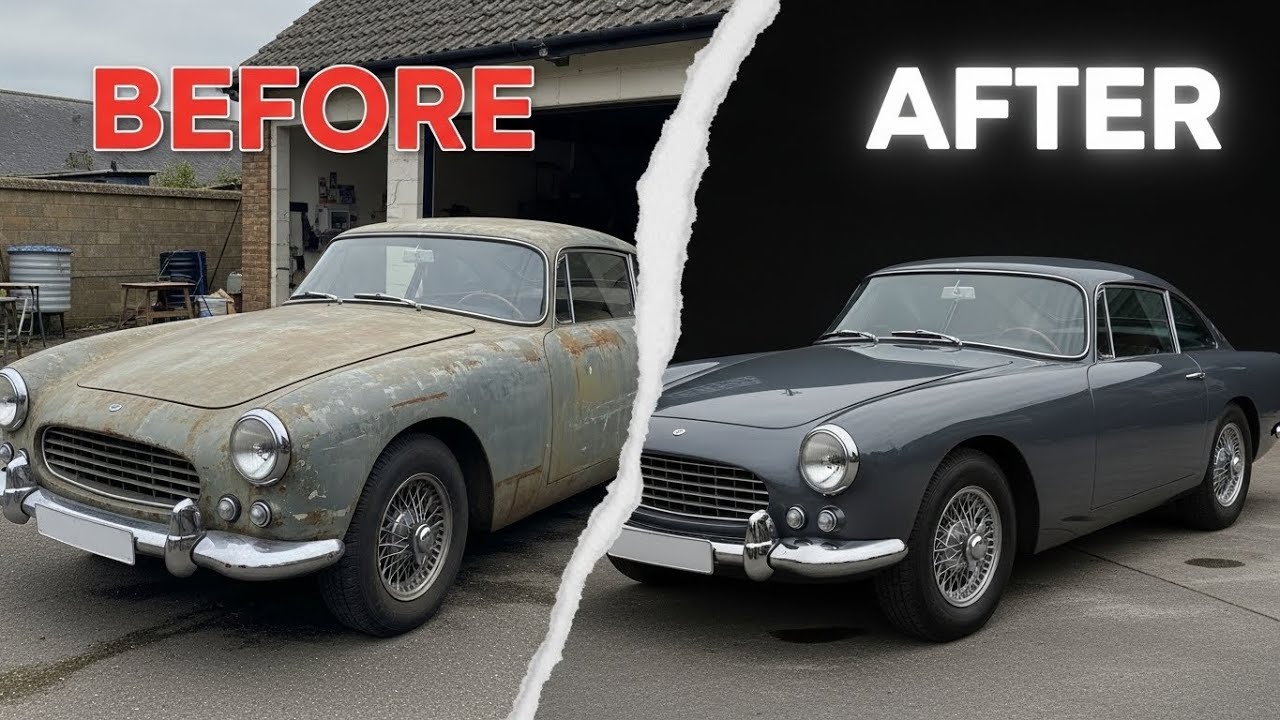 "Aston Martin DB5 1964 Restoration | British Racing Green Classic Car Rebuild"