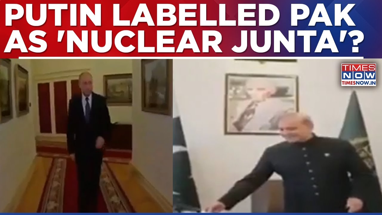 Huge Embarrassment For Islamabad! Russian President Putin Reportedly Labels Pakistan 'Nuclear Junta'