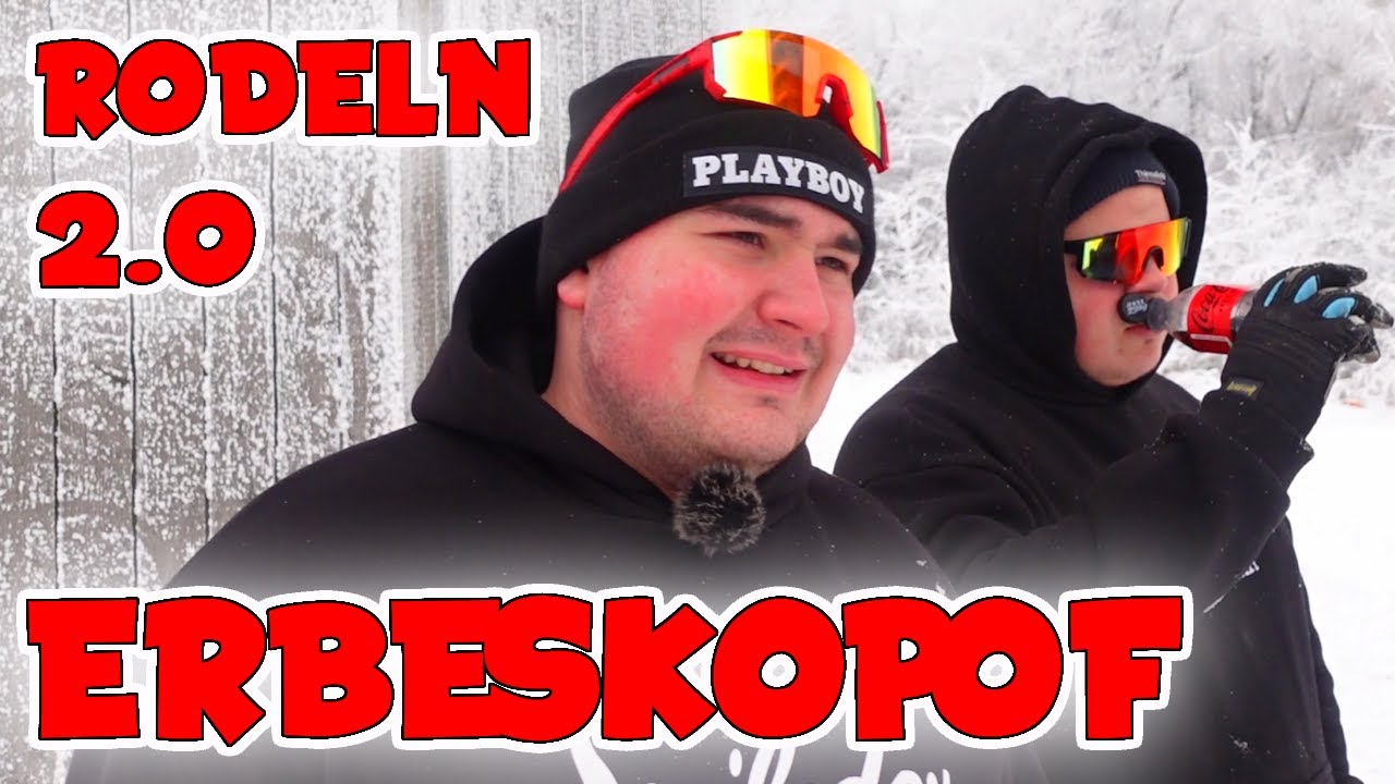 🛷RODELN BIS DER SCHLITTEN BRICHT !!! ⛷️ERBEKOPF ACTION 2.0💥