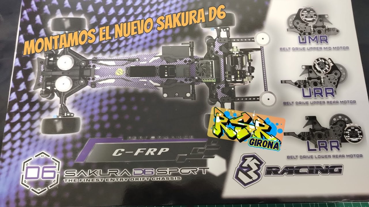 Montamos el nuevo Sakura D6GA!!!