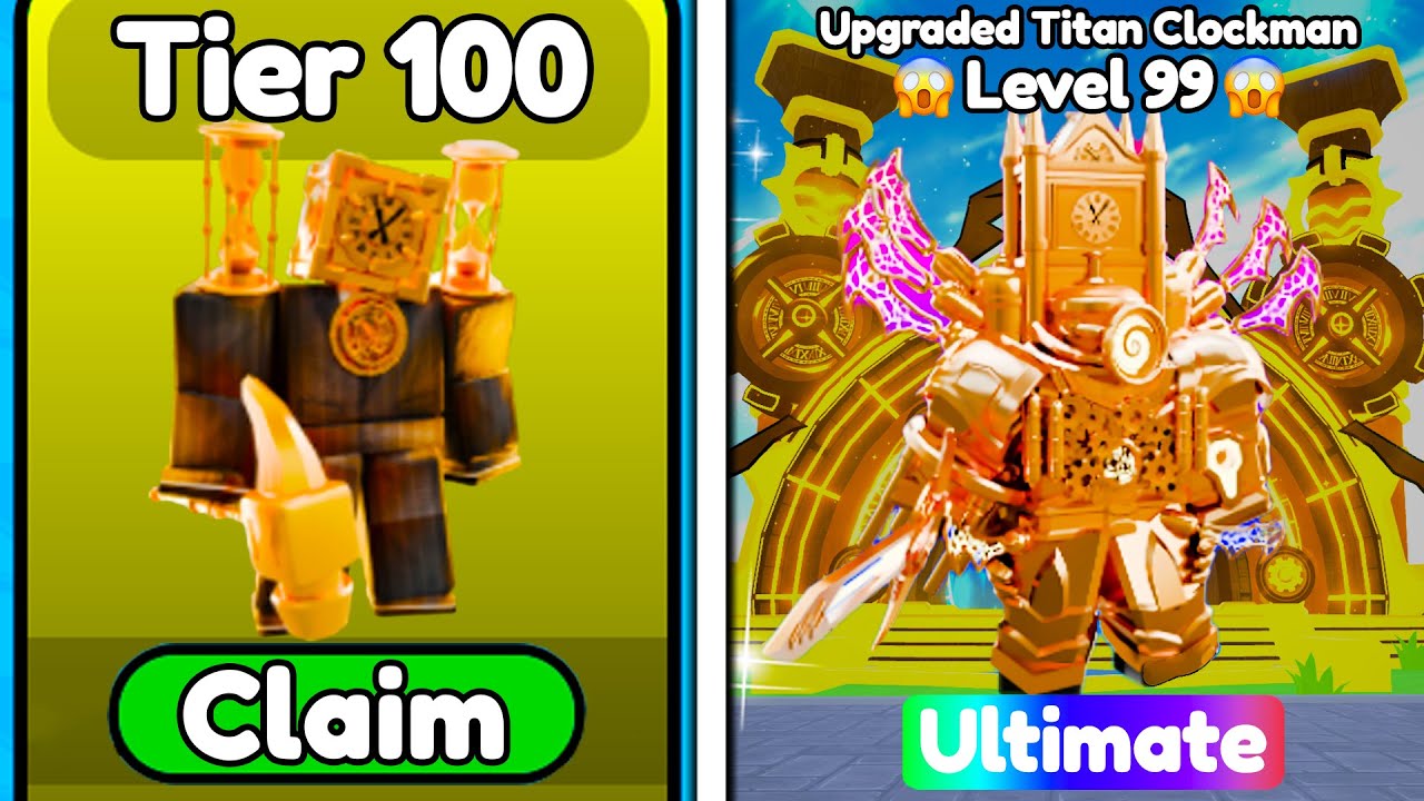 New UPDATE 🤩 Is HERE! Got ULIMATE CLOCK? 😎 - Roblox Toilet Tower Defense