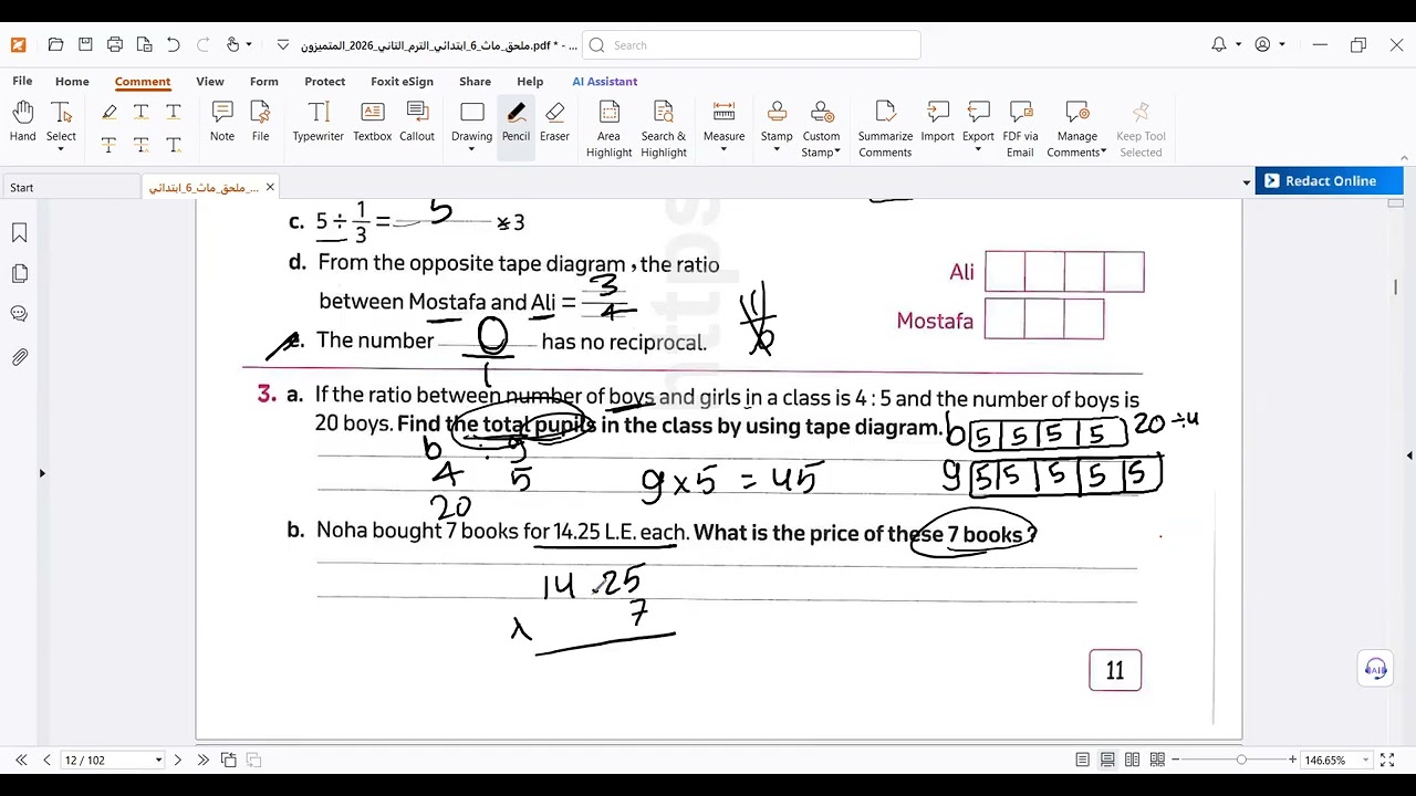 Grade 6 - February revision part 2