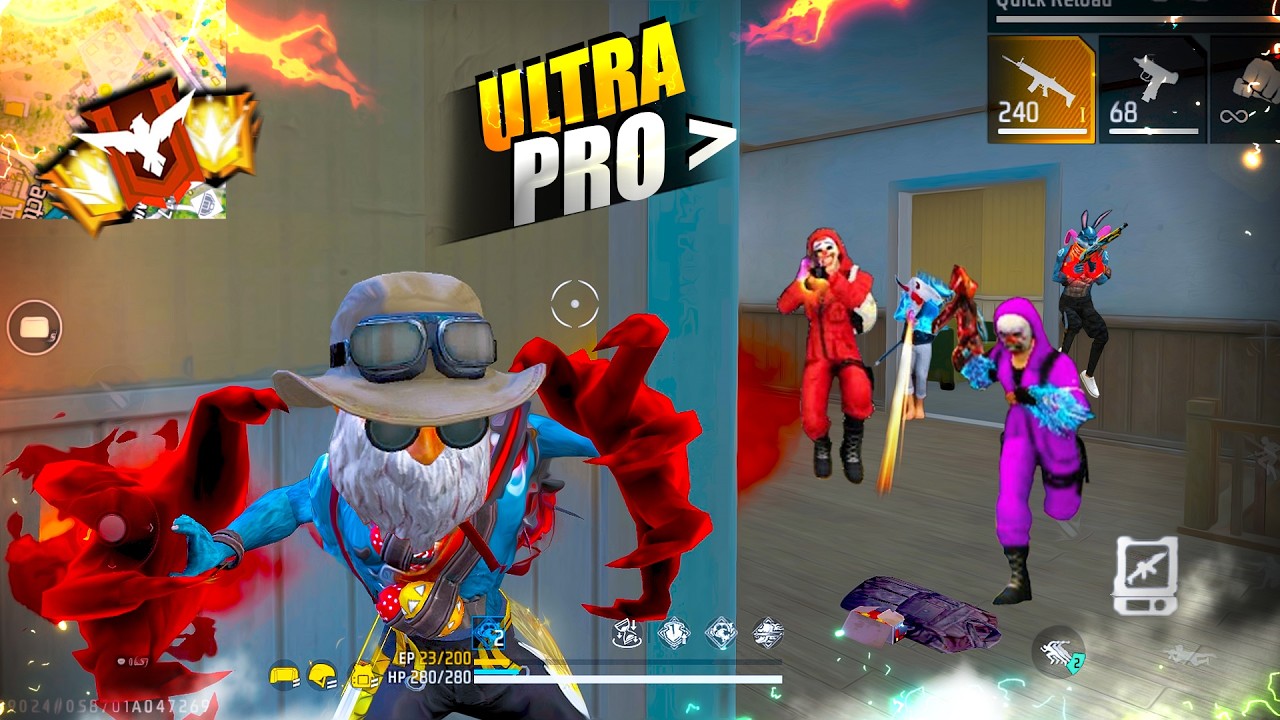 INSANE HEADSHOTS SOLO VS SQUAD MP5 + M60 III 🤯 19 KILLS - GARENA FREE FIRE | PK GAMERS #freefire
