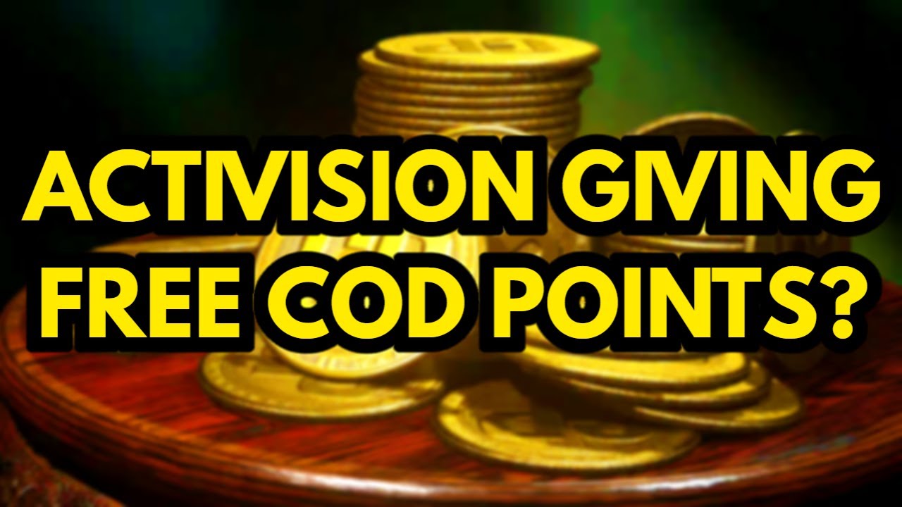 Activision Is Giving Away FREE COD Points?